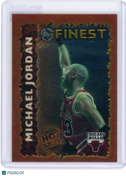 Michael Jordan - 1996 Topps Basketball Finest Hot Stuff HS-1