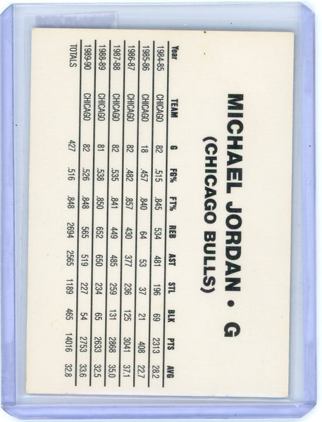 Michael Jordan - 1989 Michael Jordan Air Jordan Nike Promo Jumpman Card