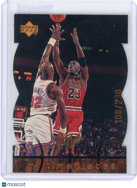 Michael Jordan - 1998 Upper Deck MJx MJ Timepieces 108/230 #95