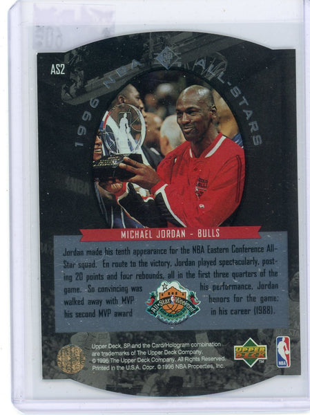 Michael Jordan - 1996 Upper Deck SPx Holoview All Star AS2