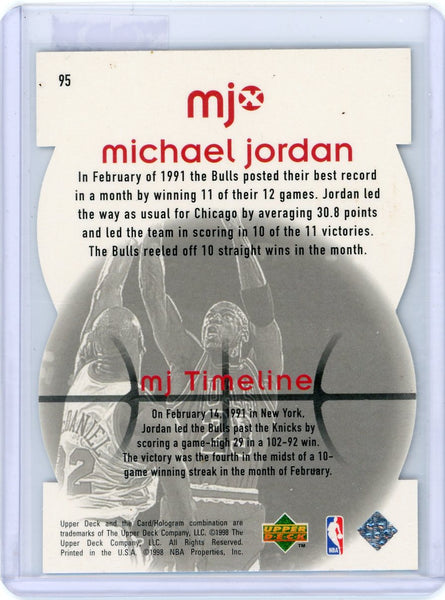 Michael Jordan - 1998 Upper Deck MJx MJ Timepieces 108/230 #95