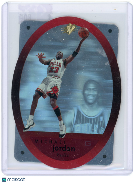 Michael Jordan - 1996 Upper Deck SPx Die Cut #8