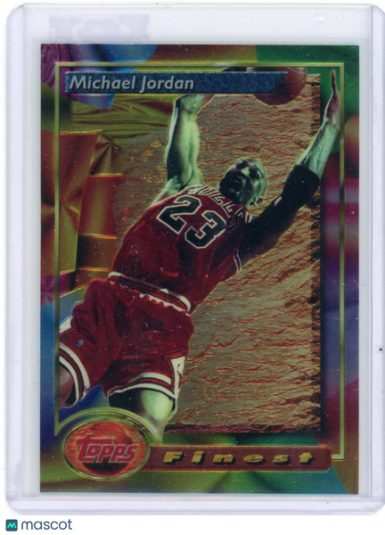 Michael Jordan - 1994 Topps Finest Basketball #1 Bulls