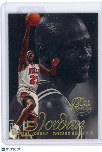Michael Jordan - 1997 Flair Showcase Fleer Row 2