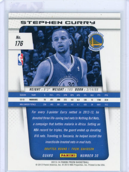 Stephen Curry - 2013 Panini Prizm Basketball #176