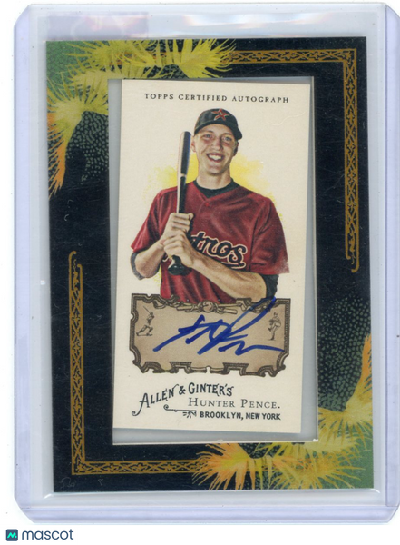 Hunter Pence - 2008 Topps Allen & Ginter Auto Framed