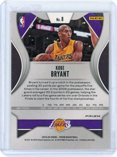 Kobe Bryant - 2019 Panini Prizm #8 Pink Ice