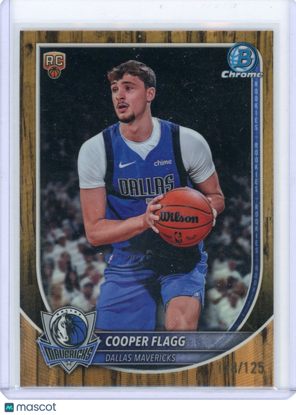 Cooper Flagg - 2025 Bowman Chrome Rookie Floorboard /125