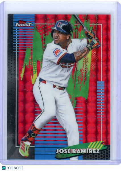 José Ramírez - 2026 Topps Finest Red Refractor /5 #61