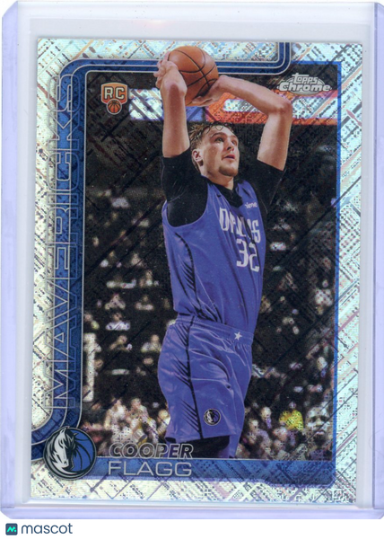 Cooper Flagg - 2025 Topps Chrome Rookie Skylight Refractor #251