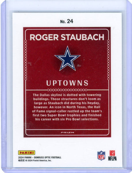 Roger Staubach - 2024 Panini Donruss Optic Uptowns