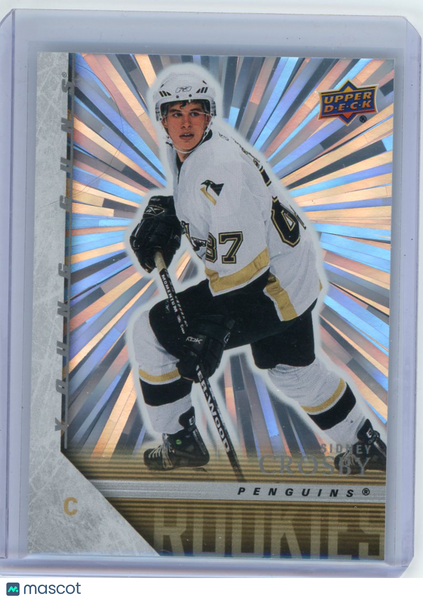 Sidney Crosby - 2026 Upper Deck Series 1 Hockey Outburst SSP Retro Rookie