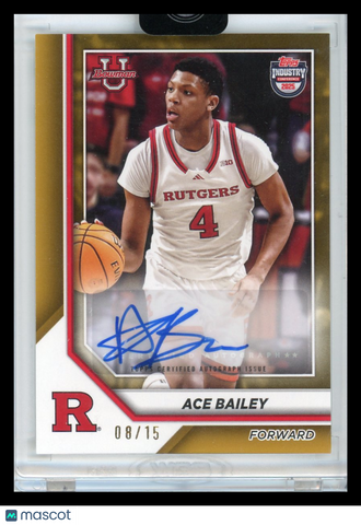 Ace Bailey - 2025 Topps Bowman U 08/15