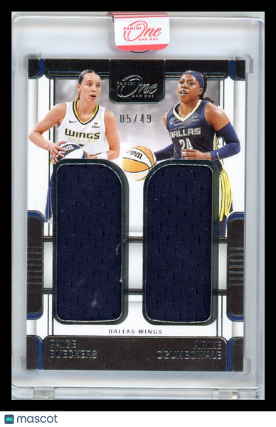Ogunbowale Paige Bueckers - 2025 Panini One and One Dual  05/49 Jersey #