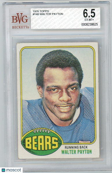 Walter Payton - 1976 Topps BVG 6.5 Rookie #148