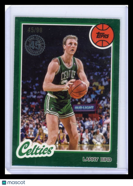 Larry Bird - 2025 Topps Basketball 80 Throwback Green /99