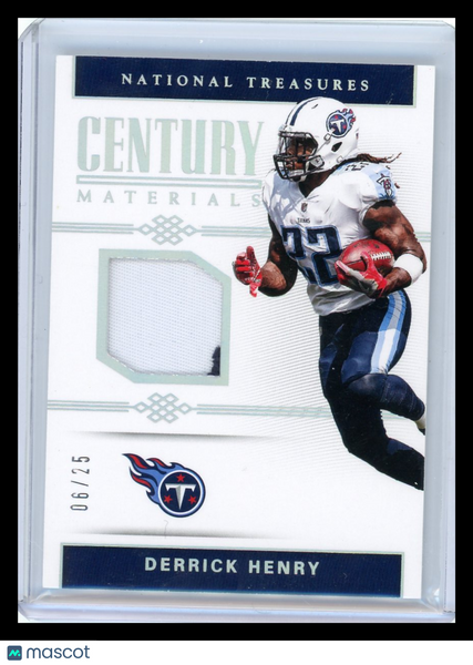 Derrick Henry - 2018 Panini National Treasures Century Materials  06/25