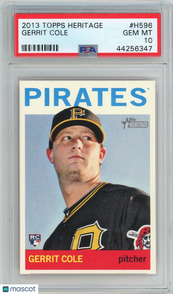Gerrit Cole - 2013 Topps Heritage Rookie PSA 10
