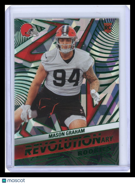 Mason Graham - 2025 Panini Revolution Football Cubic Rookie 05/10