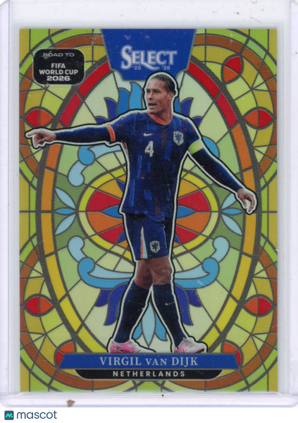 Virgil Van Dijk - 2026 Select World Cup Stained Glass