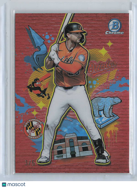 Pete Alonso - 2026 Bowman Chrome Final Draft Red Refractor /5