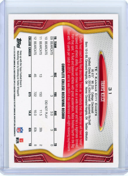 Travis Kelce - 2013 Topps RC