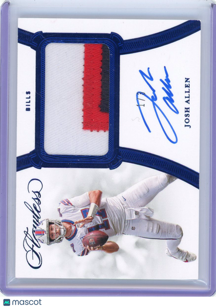 Josh Allen - 2020 Panini Flawless Patch Auto 1/3