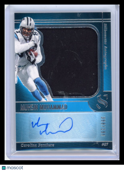 Muhsin Muhammad - 2026 Panini Silhouette Auto Jersey /199