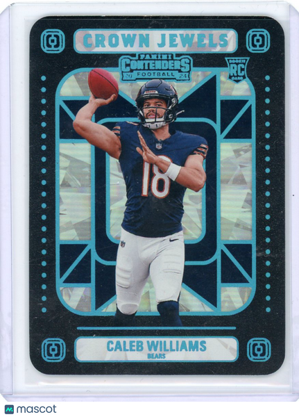 Caleb Williams - 2025 Panini Contenders Football Crown Jewels  SSP RC