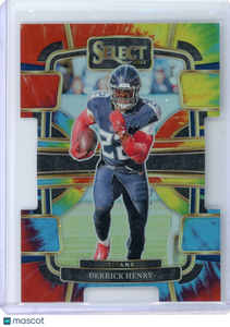 Derrick Henry - 2024 Panini Select Football Tie-Dye Prizm 6/25 Concourse