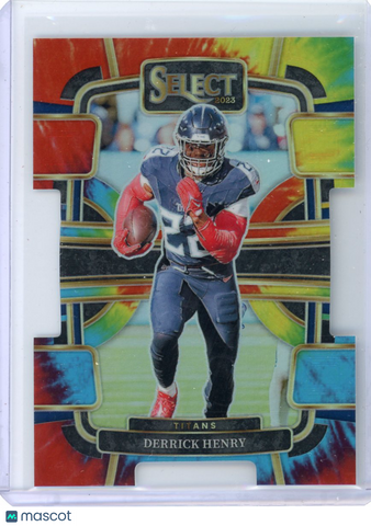 Derrick Henry - 2024 Panini Select Football Tie-Dye Prizm 6/25 Concourse