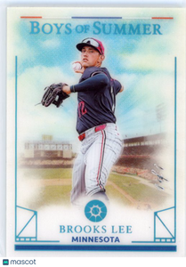 BROOKS LEE - 2024 BOYS OF SUMMER 1/1 ROOKIE