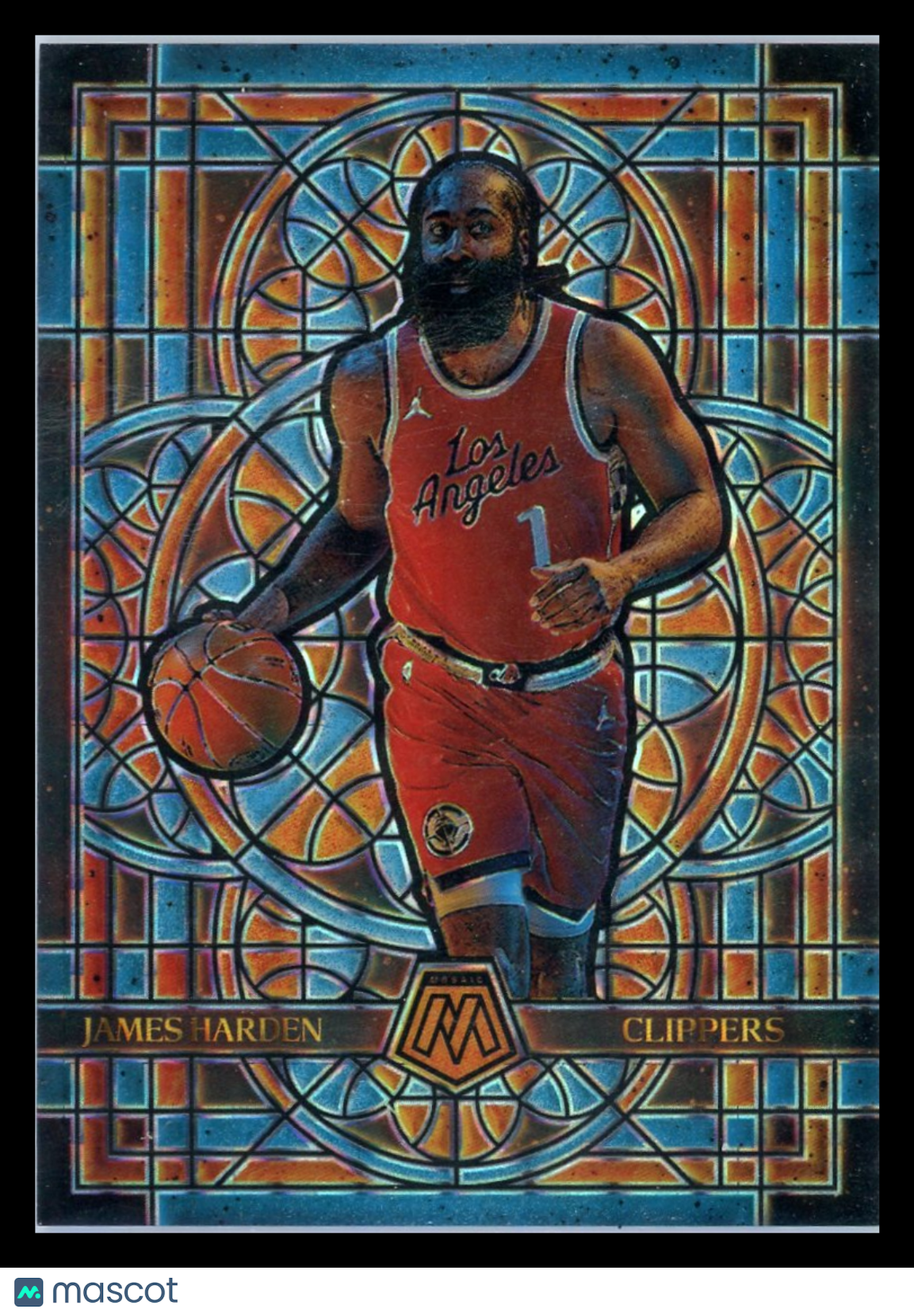 James Harden - 2024-25 Panini Mosaic Prizm 2025 Stained Glass