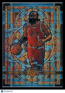 James Harden - 2024-25 Panini Mosaic Prizm 2025 Stained Glass