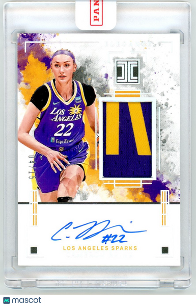 Cameron Brink - 2025 WNBA Impeccable Elegance Patch Auto /15