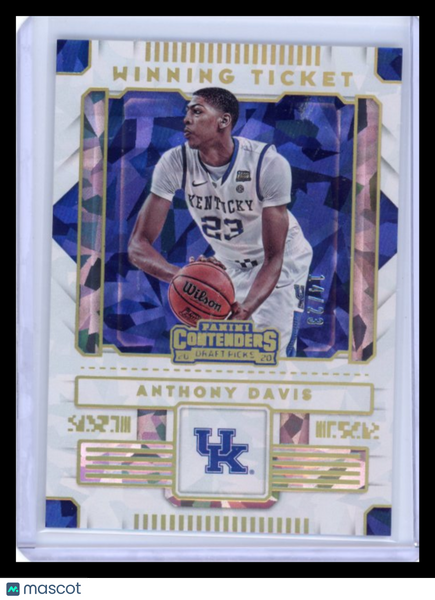 Anthony Davis - 2020 Contenders Draft Picks Winning Ticket Cracked Ice 14/23