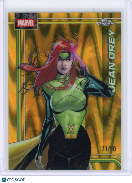 Jean Grey - 2026 Marvel Chrome Gold Wave /50