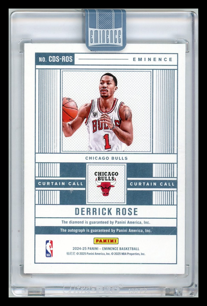 Derrick Rose - 2025 Panini Eminence 2 / 3 Diamond