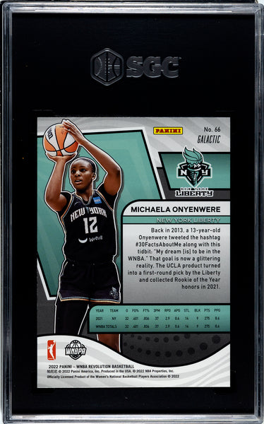 MICHAELA ONYENWERE-2022 Basketball Revolution WNBA Galactic SGC 10