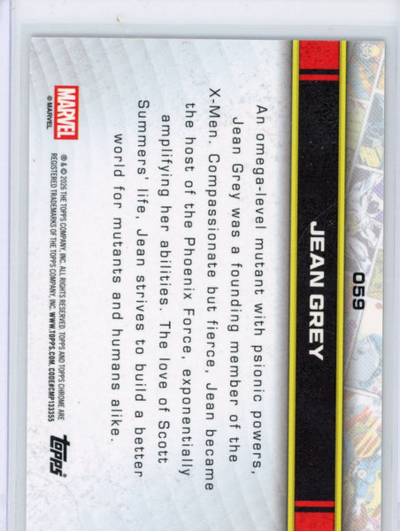 Jean Grey - 2026 Marvel Chrome Gold Wave /50