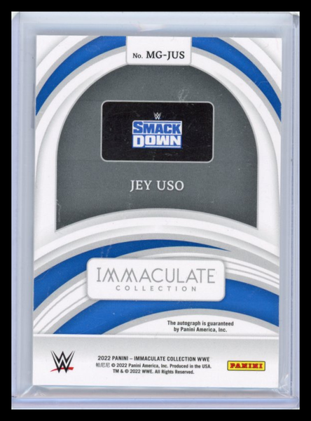 Jey Uso - 2022 Panini Immaculate Collection WWE 36/49 Marks of Greatness