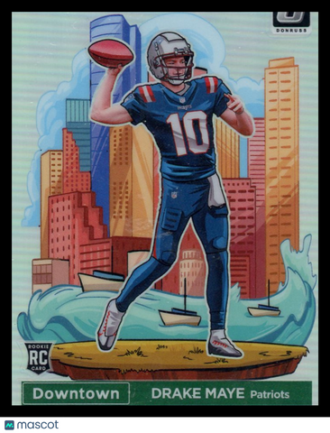 Drake Maye - 2024 Panini Donruss Optic Downtown RC
