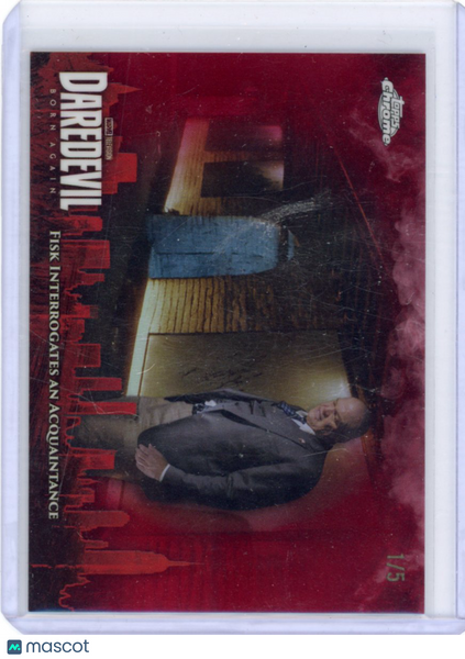 Daredevil 2025 Marvel Chrome Studios Red Refractor Kingpin /5