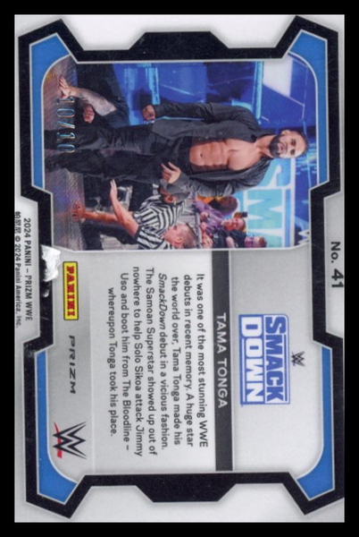 Tama Tonga - 2024 Panini Prizm WWE Gold Disco 01/01