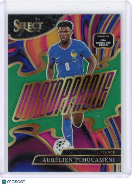 Aurelien Tchouameni - 2026 Fifa World Cup Green Unstoppable /5