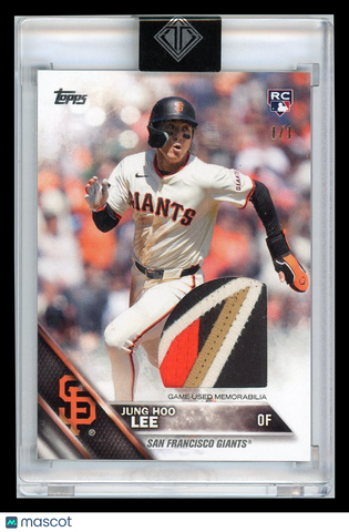 Jung Hoo Lee - 2024 Topps Transcendent Collection 1/1 RC Game-used memorabilia