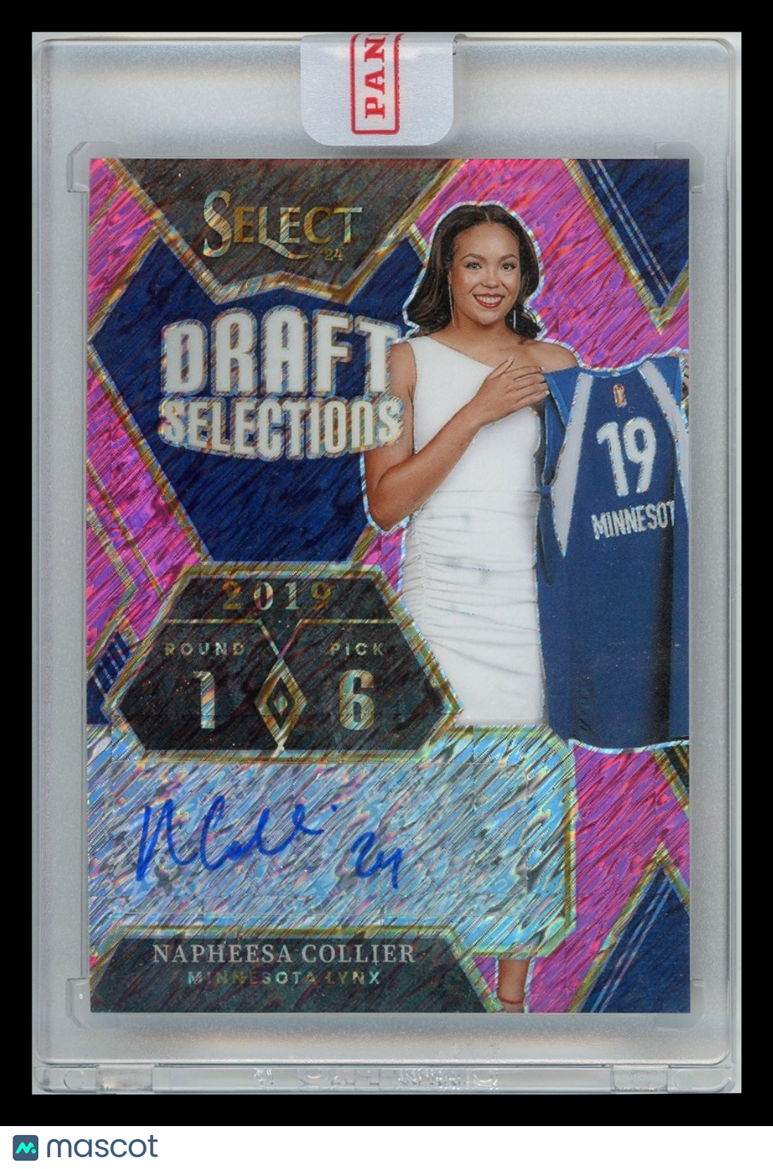 Napheesa Collier - 2024 Panini Select Prizm Autograph
