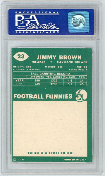 Jim Brown - 1960 Topps PSA 8 #23