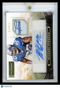 Michael Strahan - 2015 Panini Playbook Autograph Patch