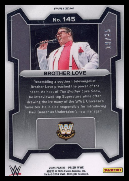 Brother Love - 2024 Panini Prizm WWE MOJO 19/25